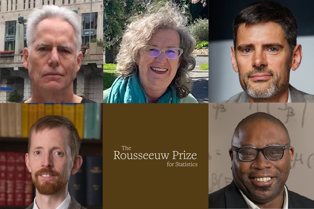 The recipients of the 2022 Rousseeuw Prize.